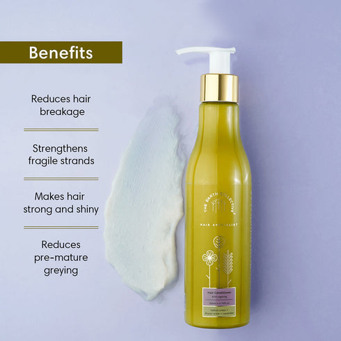 Theearthcollective in Anti Ageing Hair Conditioner Indian Cress Water Cress & Lavender