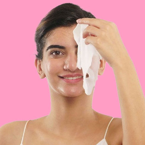 The Derma Co 1% Salicylic Acid Sheet Mask