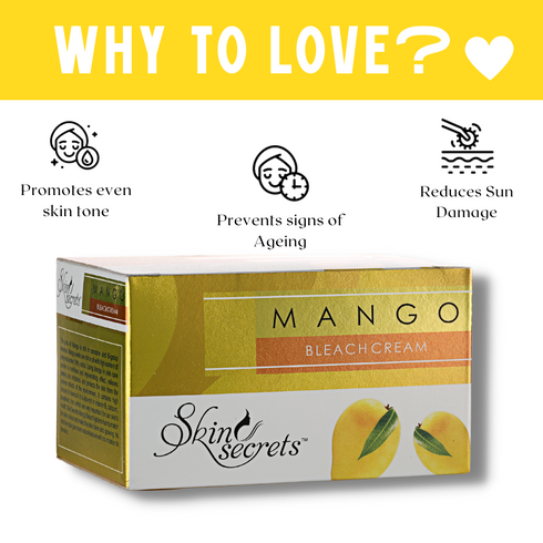 Skin Secrets India Mango Bleach with Mango & Kiwi Extract