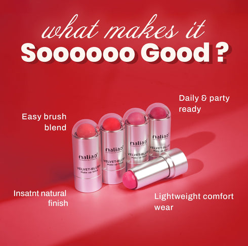 Maliao Velvet Blush Stick