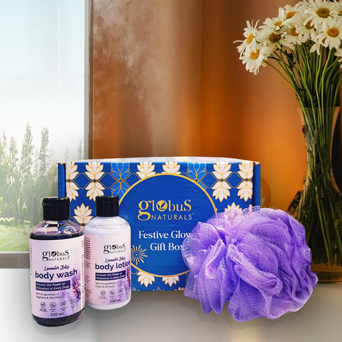 Globus Naturals Mother's Glow & Skin Nourishment Gift Box Set of 2