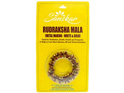 Patanjali 5 Mukhi Rudraksha With Cap