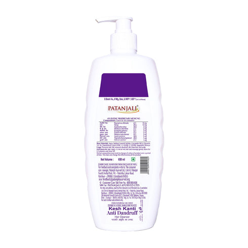 Patanjali Ayurveda Kesh Kanti Anti Dandruff Hair Cleanser