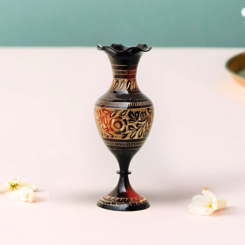 Brass Home And Garden Flower Pot 0.32Kg