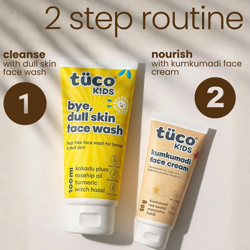 Tuco Kumkumadi Glow Kit Dull Skin Face Wash + Kumkumadi Face Cream