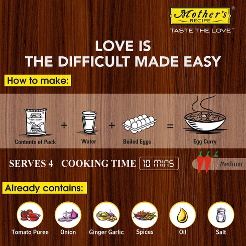 Mothers Recipe Egg Curry Mix