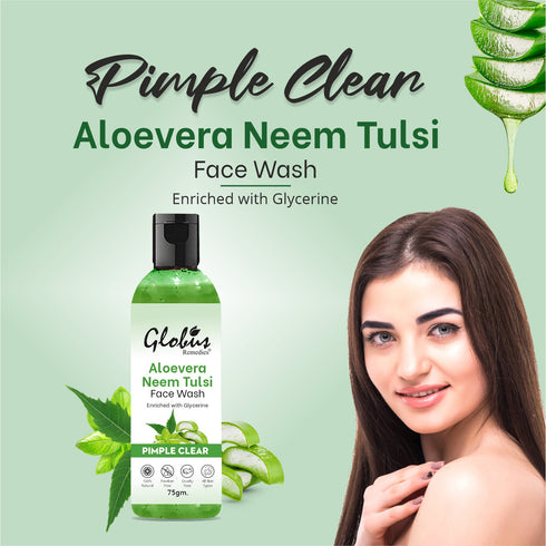 Aloe vera Neem Tulsi Face Wash