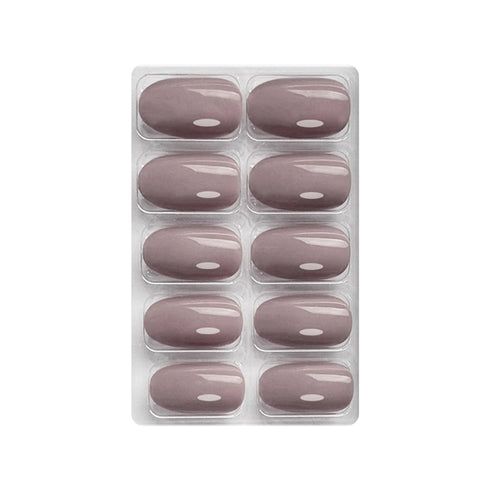 Shills Professional Glossy Solid Color Nails Oval(SPN527-SPN552)