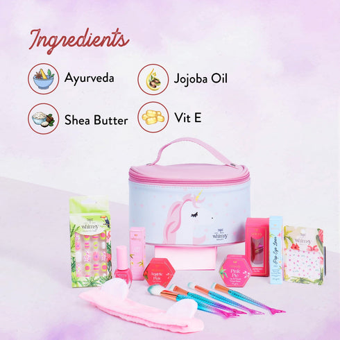 Whimsy Beauty Unicorn Travel Beauty Kit