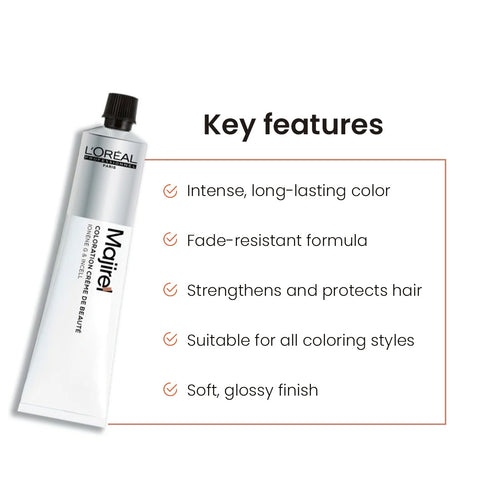 L'Oreal Professionnel Majirel Cool Cover 6.8 Dark Blonde With Mocha Permanent Hair Colour 50ml