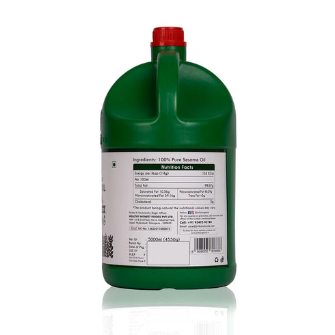 Jivika Naturals Cold Pressed Sesame Oil