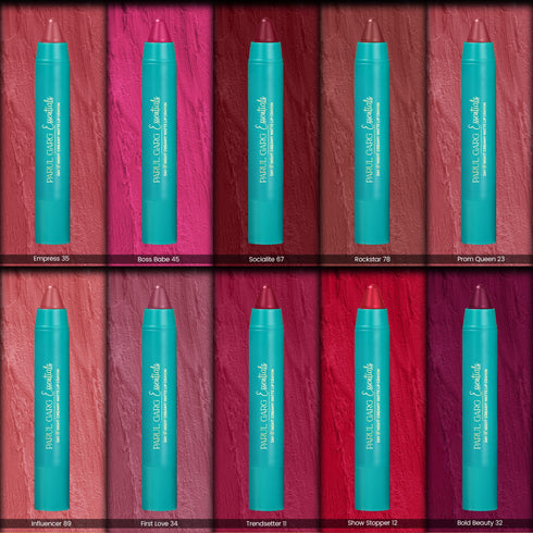 Parul Garg Beauty The Complete Edit 10 Bestselling Lip Crayons