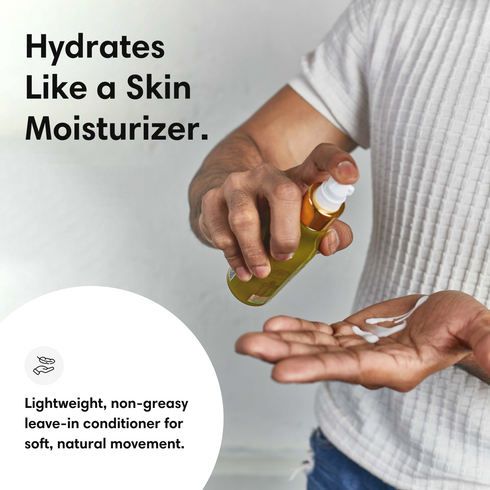Theearthcollective in Hair Moisturizer Best Leave In Conditioner for Dry Frizzy Curly Hair Goji Berry Oat & Sunflower