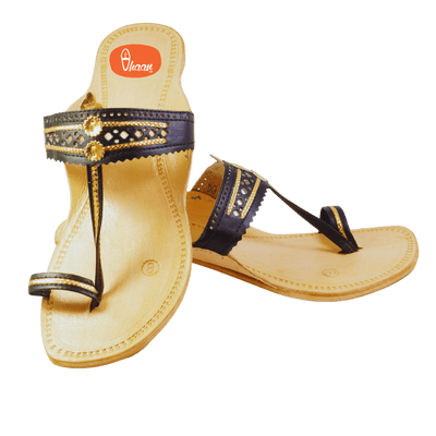 Vhaanfootwear Special Soft Pure Leather Ladies Kolhapuri chappal by vhaan