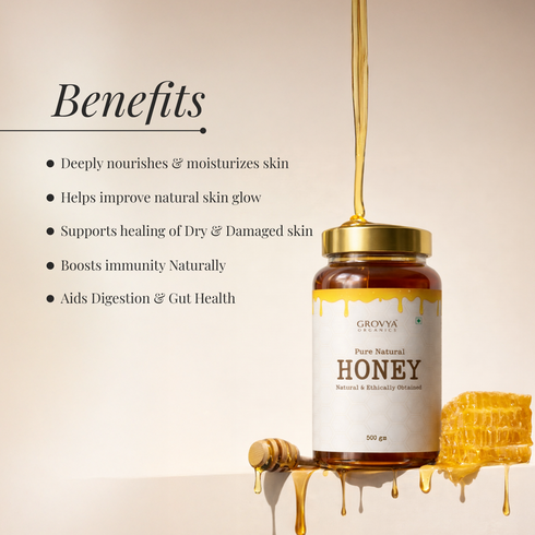 Jeena Sikho Grovya Organics Pure Natural Honey