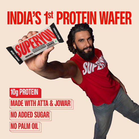 Superyou Cookies & Cream Protein Wafers