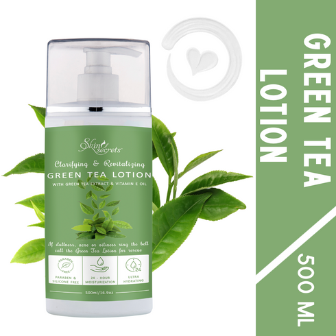 Skin Secrets Green Tea Lotion for Clear & Revitalised Skin