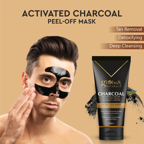 Globus Naturals Charcoal Peel Off Mask
