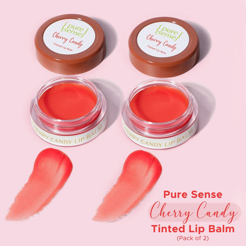 PureSense Cherry Candy Tinted Lip Balm combo | From the makers of Parachute Advansed