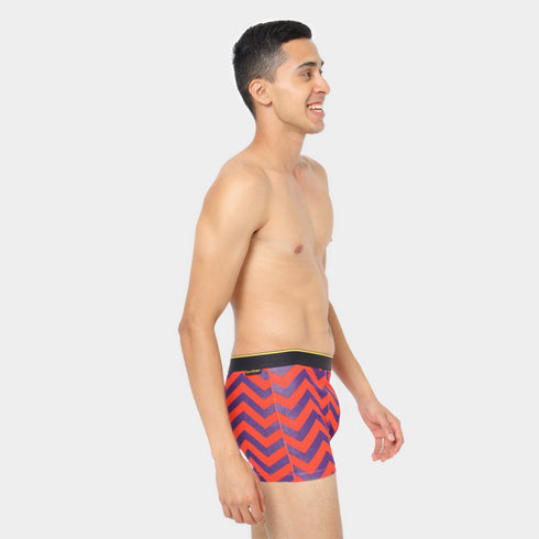 Bummer Modal Stretch Trunks - Chevron