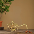 Brass Table 9 Wicks Deepak Oil Lamp 2.6Kg