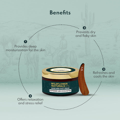 Wildflower Naturals Hand and Foot Cream