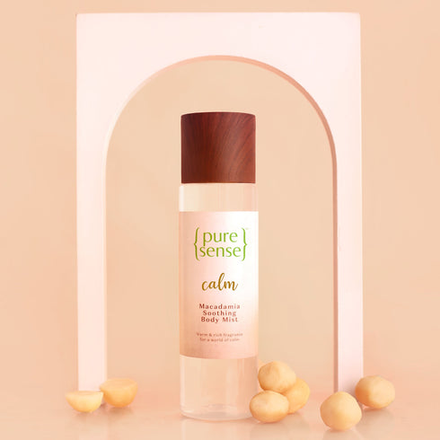 PureSense Calm Macadamia Soothing Body Mist | Paraben & Sulphate Free | From the makers of Parachute Advansed