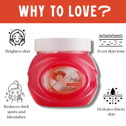 Skin Secrets Strawberry Facial Massage Gel