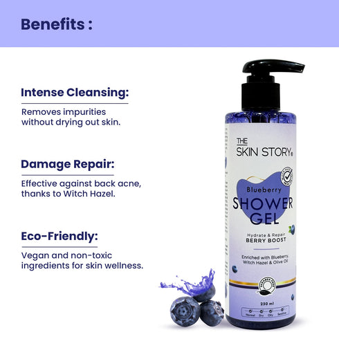 The Skin Story Blueberry Shower Gel