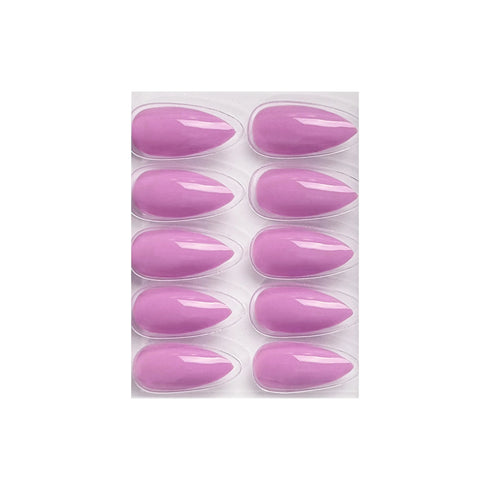 Shills Professional Glossy Solid Color Nails Sharp Almond(SPN631-SPN656)