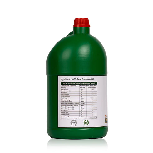 Jivika Naturals Cold Pressed Organic Sunflower Oil