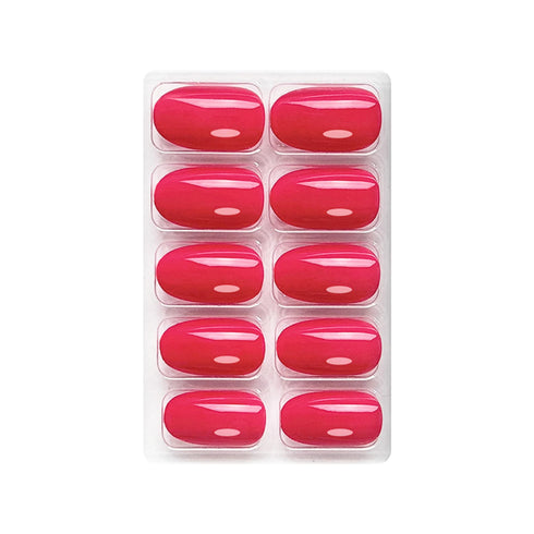 Shills Professional Glossy Solid Color Nails Oval(SPN527-SPN552)