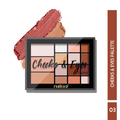 Maliao Eyes Palette & Cheeks | Versatile All|in|One Makeup Palette