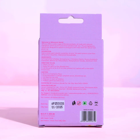 Whimsy Beauty Pimple Patch for Preteens & Teens