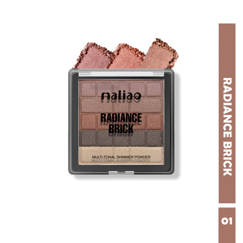 Maliao Radiance Brick Highlighter Shimmer Powder