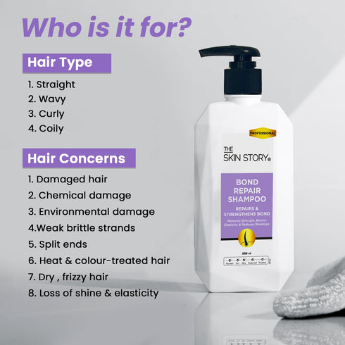 The Skin Story Bond Repair Range for Treated Hair