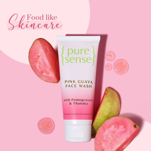 PureSense Pink Guava Face Wash | From the makers of Parachute Advansed
