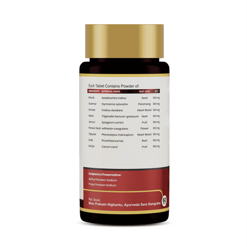 Jeena Sikho Dr Diab Tablets Ayurvedic Blood Sugar Support