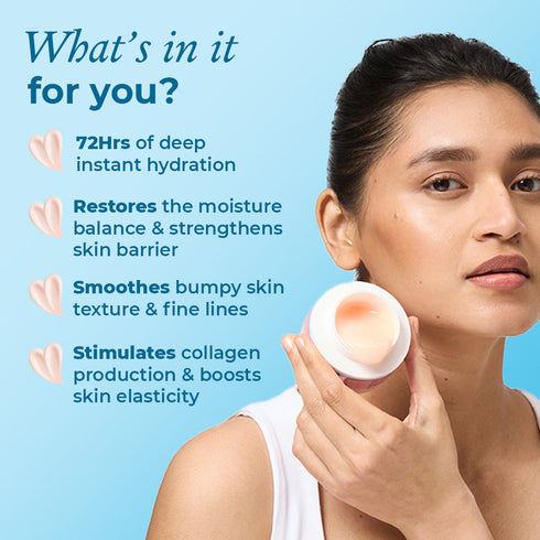 The Pink Foundry Mini Waterlight Gel Moisturiser 72 hour Hydration