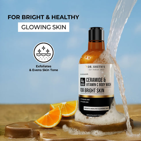 Dr. Sheth's Ceramide and Vitamin C Body Wash