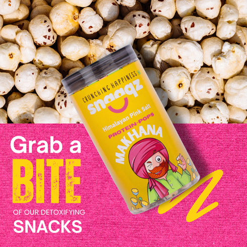 SNAAQZ Himalayan Pink Salt Makhana