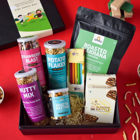 Omay Foods Kids Snacks Gift Box