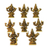 Brass Showpiece Aashta Laxmi Set Idols 2.84 KG
