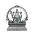 Pure Silver Antique Lalitha Devi Sitting With Frame 127G By Mahita Collections