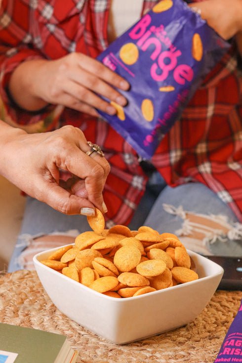 The Healthy Binge Ragi Chips| Chatpata Chaat