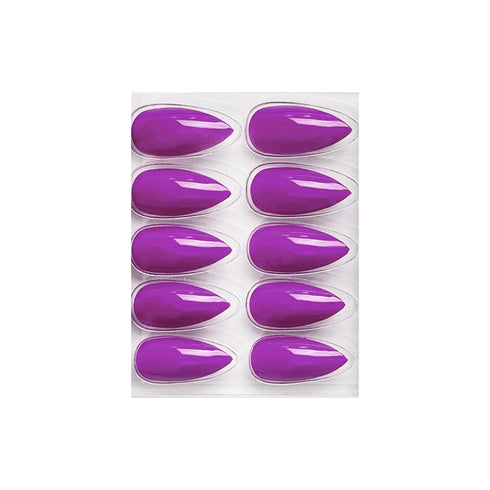 Shills Professional Glossy Solid Color Nails Sharp Almond(SPN631-SPN656)