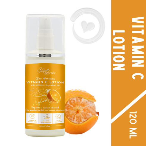 Skin Secrets Vitamin C Lotion for a Glow Boosting Hydration