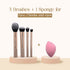 Milagro Beauty Professional Makeup Brush Set- All Rounder Brush Set