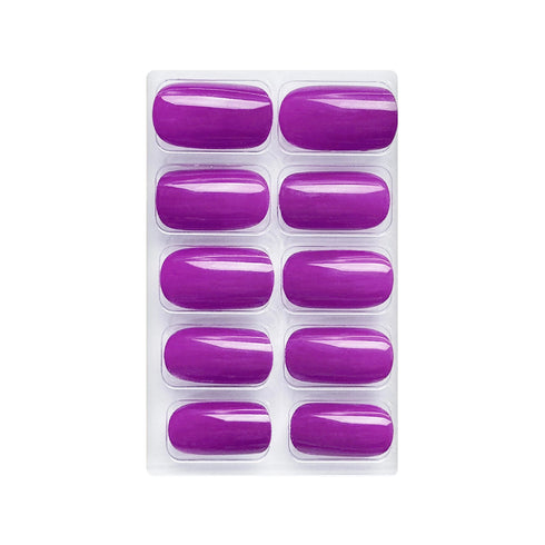 Shills Professional Glossy Solid Color Nails Square(SPN579-SPN604)