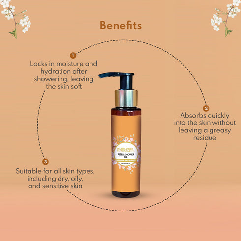 Wildflower Naturals After Shower Oil